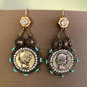 Coin earrings
